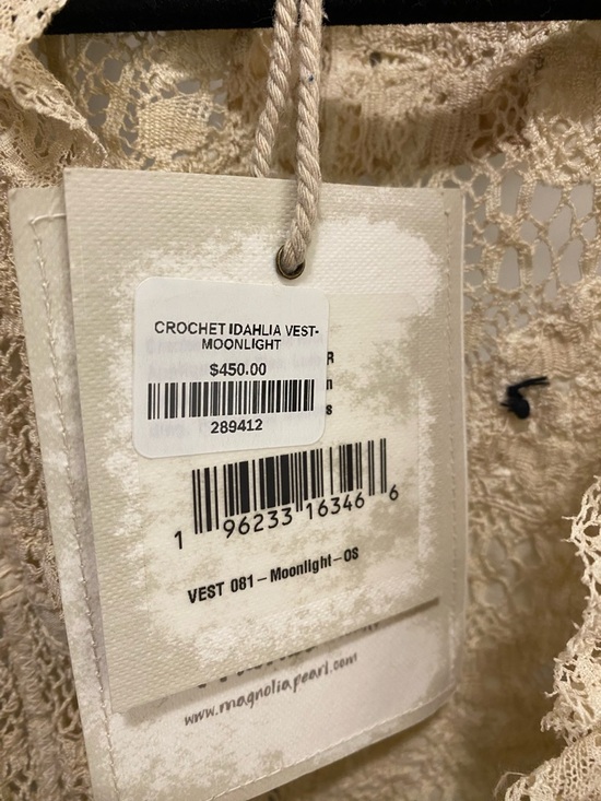 Magnolia Pearl Lace Crochet Idalia Vest - Picture 3 of 5
